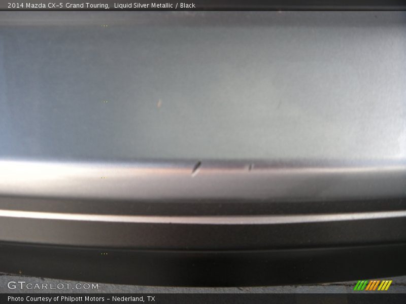 Liquid Silver Metallic / Black 2014 Mazda CX-5 Grand Touring