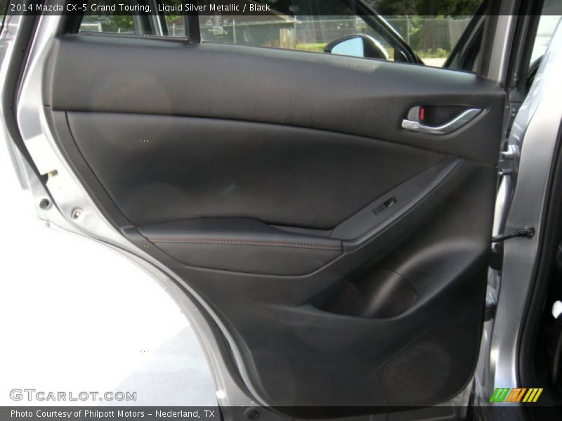 Liquid Silver Metallic / Black 2014 Mazda CX-5 Grand Touring