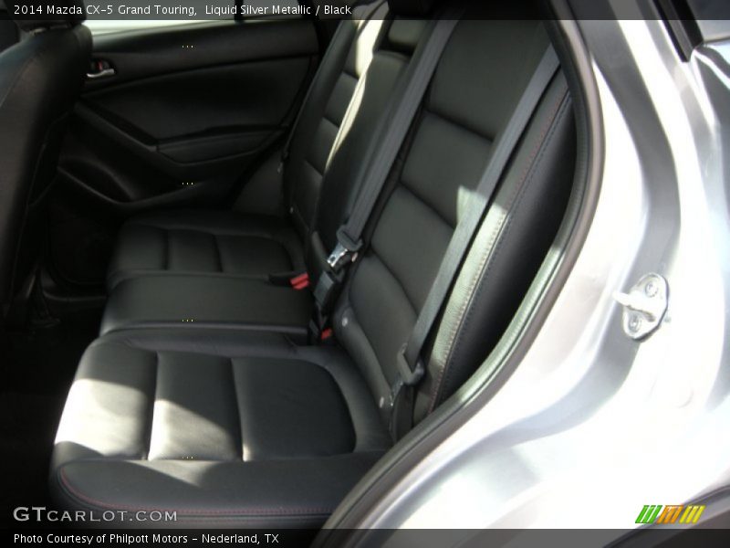 Liquid Silver Metallic / Black 2014 Mazda CX-5 Grand Touring