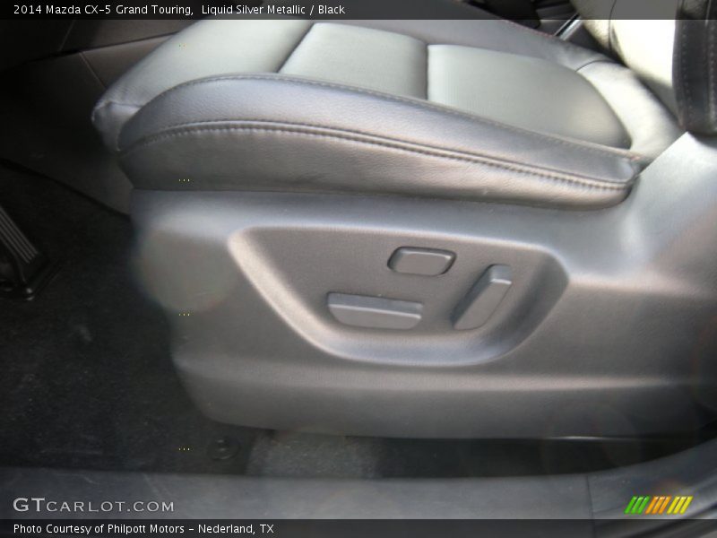Liquid Silver Metallic / Black 2014 Mazda CX-5 Grand Touring