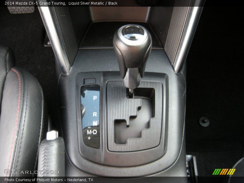 Liquid Silver Metallic / Black 2014 Mazda CX-5 Grand Touring