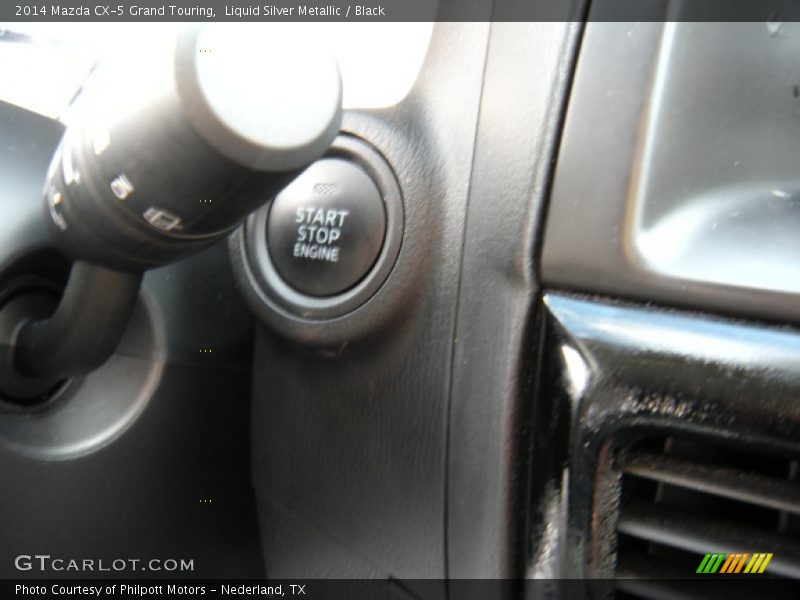 Liquid Silver Metallic / Black 2014 Mazda CX-5 Grand Touring