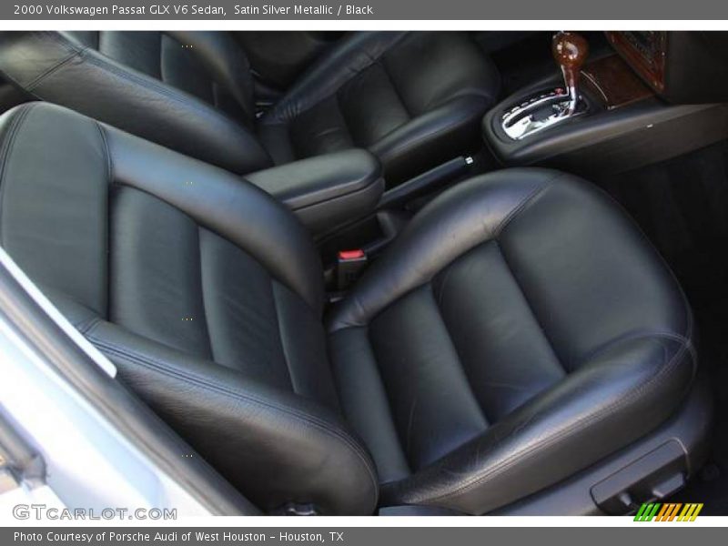 Satin Silver Metallic / Black 2000 Volkswagen Passat GLX V6 Sedan