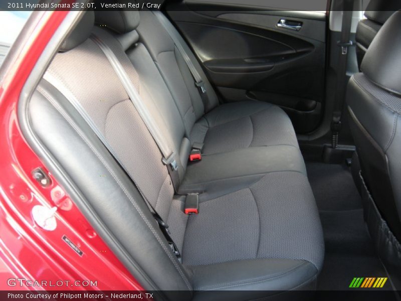 Venetian Red / Gray 2011 Hyundai Sonata SE 2.0T