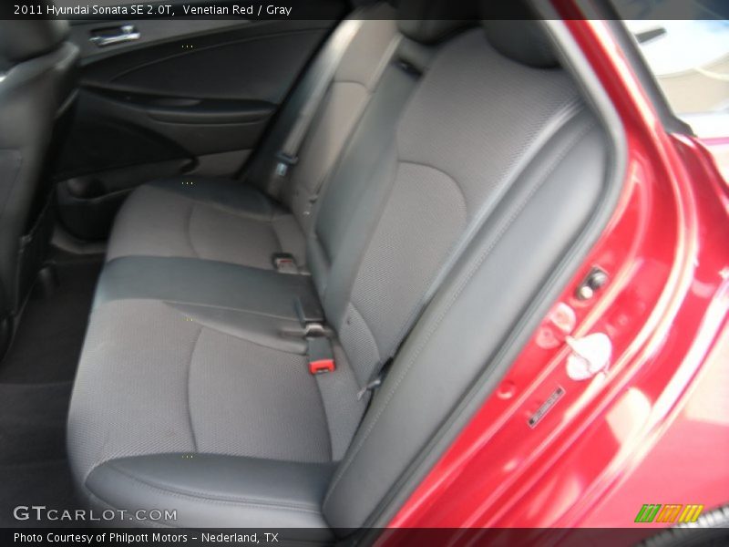 Venetian Red / Gray 2011 Hyundai Sonata SE 2.0T