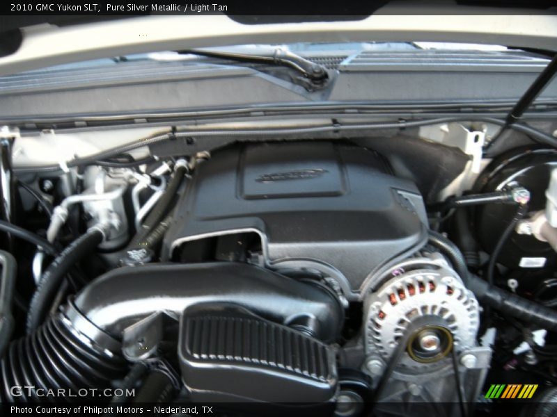 Pure Silver Metallic / Light Tan 2010 GMC Yukon SLT