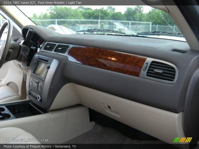 Pure Silver Metallic / Light Tan 2010 GMC Yukon SLT