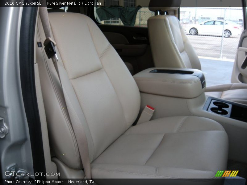 Pure Silver Metallic / Light Tan 2010 GMC Yukon SLT