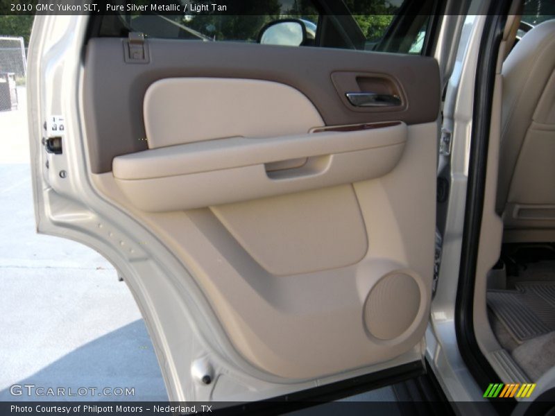 Pure Silver Metallic / Light Tan 2010 GMC Yukon SLT