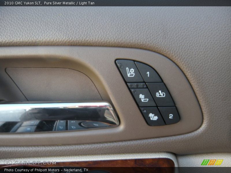 Pure Silver Metallic / Light Tan 2010 GMC Yukon SLT