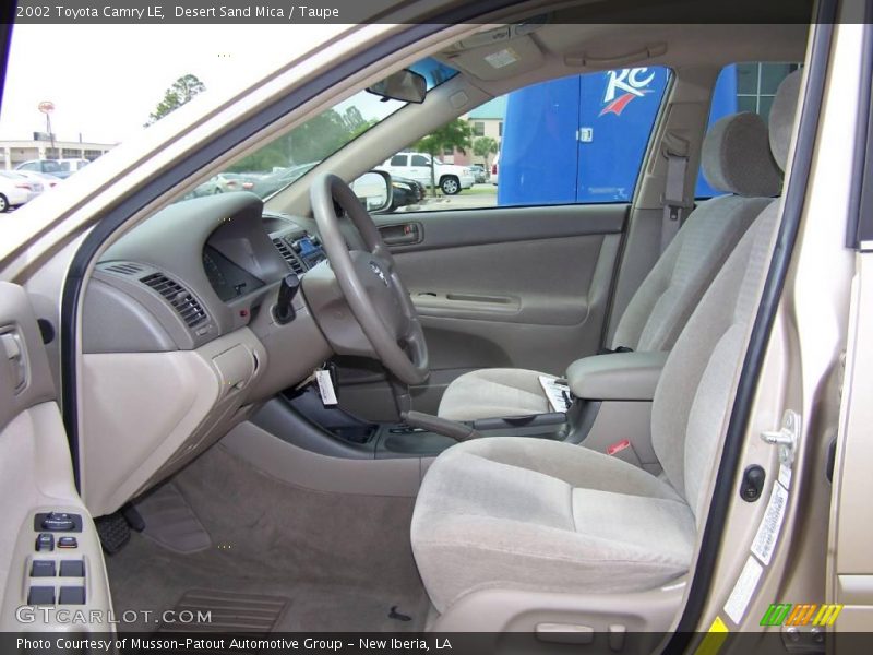 Desert Sand Mica / Taupe 2002 Toyota Camry LE