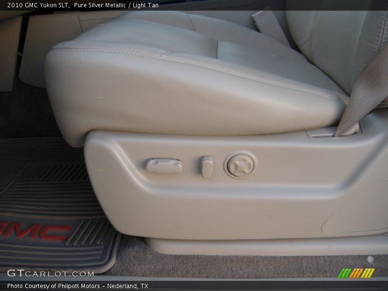 Pure Silver Metallic / Light Tan 2010 GMC Yukon SLT