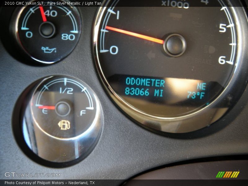 Pure Silver Metallic / Light Tan 2010 GMC Yukon SLT