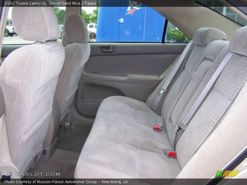 Desert Sand Mica / Taupe 2002 Toyota Camry LE