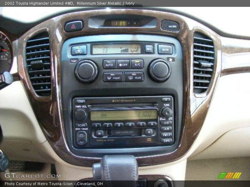 Millennium Silver Metallic / Ivory 2002 Toyota Highlander Limited 4WD