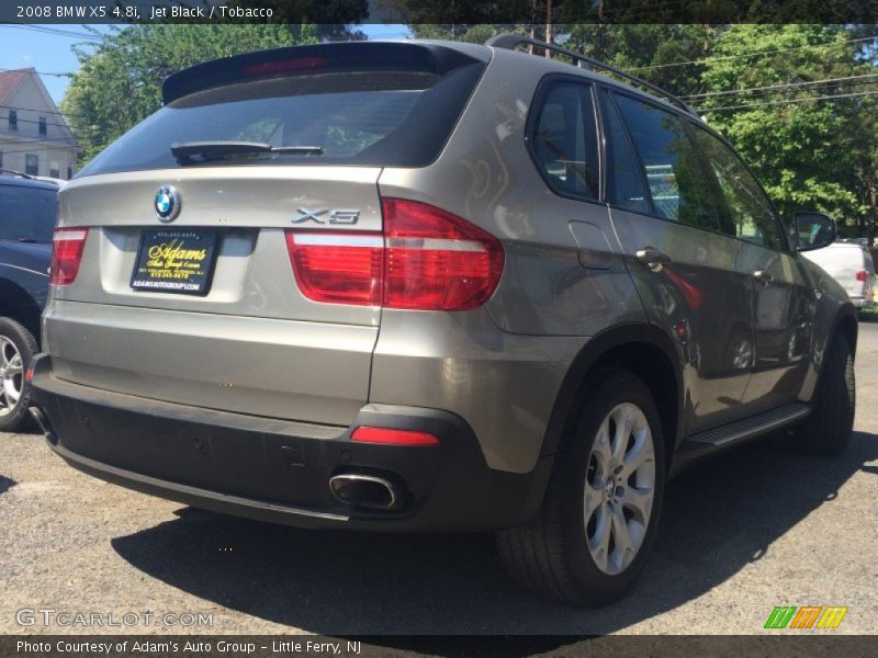 Jet Black / Tobacco 2008 BMW X5 4.8i