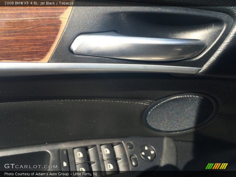 Jet Black / Tobacco 2008 BMW X5 4.8i