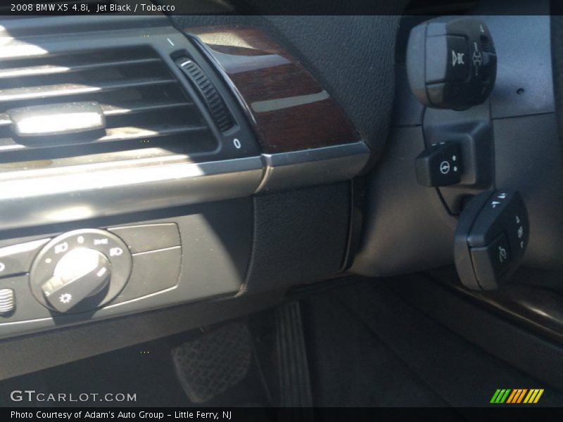 Jet Black / Tobacco 2008 BMW X5 4.8i