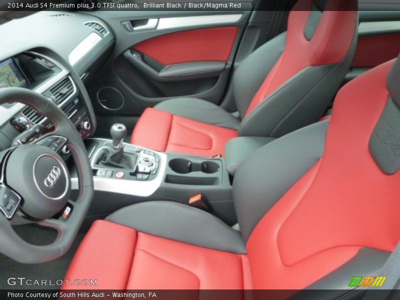 Front Seat of 2014 S4 Premium plus 3.0 TFSI quattro