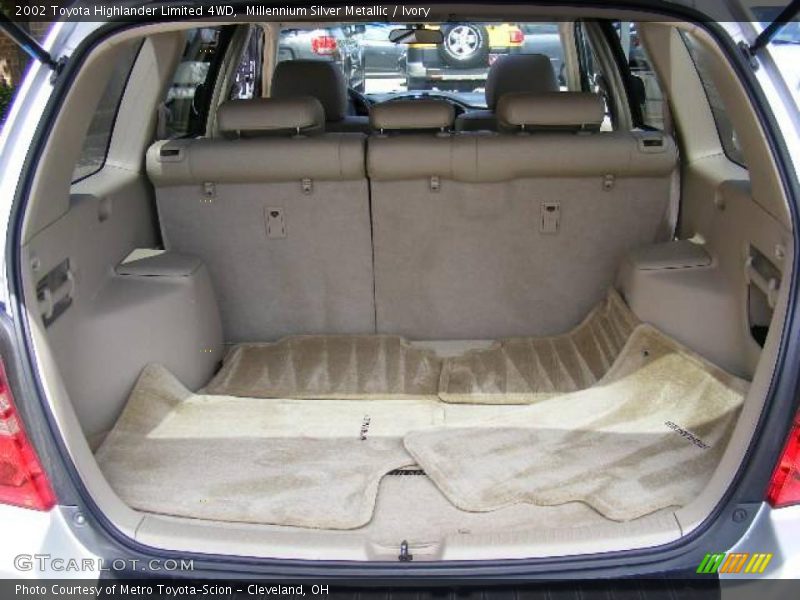 Millennium Silver Metallic / Ivory 2002 Toyota Highlander Limited 4WD