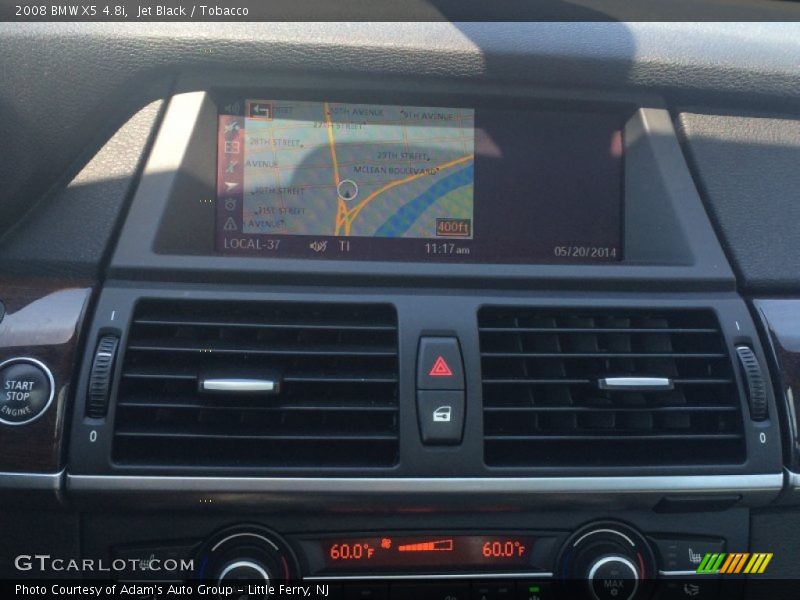 Jet Black / Tobacco 2008 BMW X5 4.8i