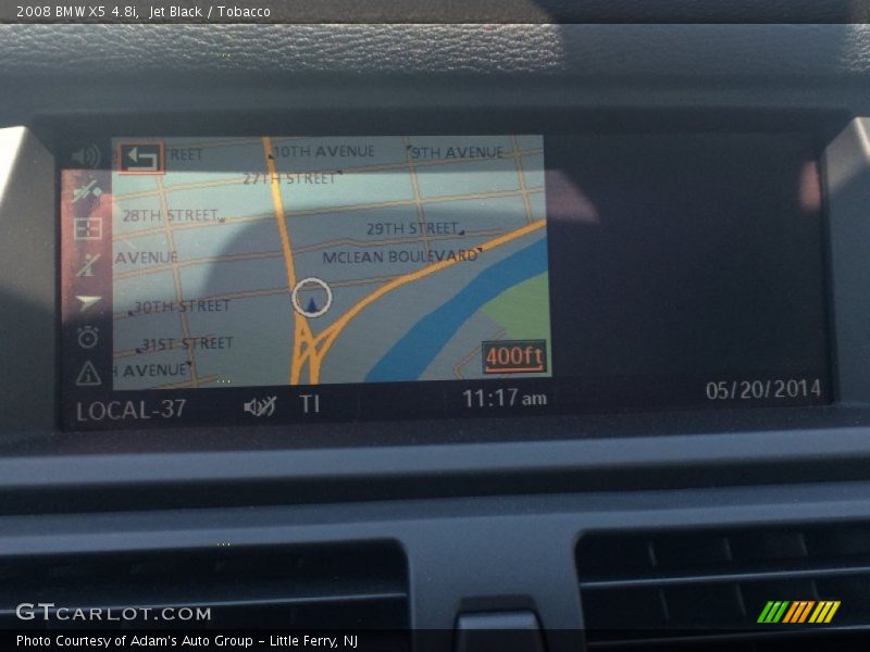Jet Black / Tobacco 2008 BMW X5 4.8i