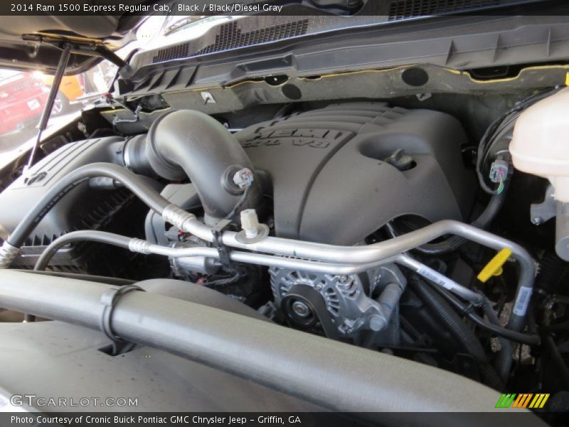 Black / Black/Diesel Gray 2014 Ram 1500 Express Regular Cab