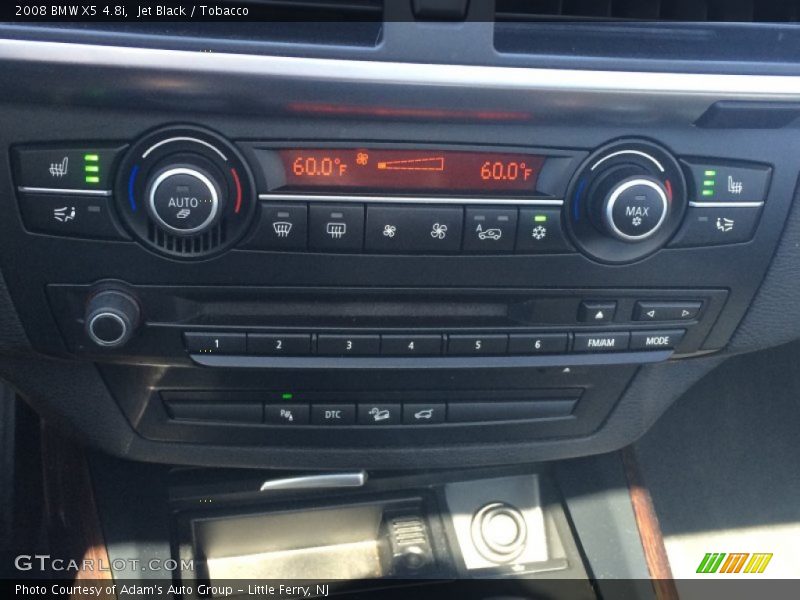 Jet Black / Tobacco 2008 BMW X5 4.8i