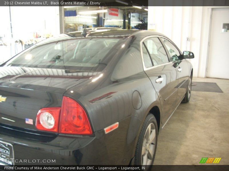 Black Granite Metallic / Ebony 2012 Chevrolet Malibu LT
