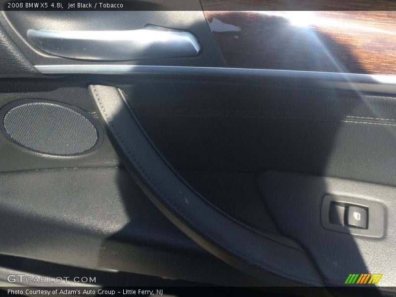 Jet Black / Tobacco 2008 BMW X5 4.8i