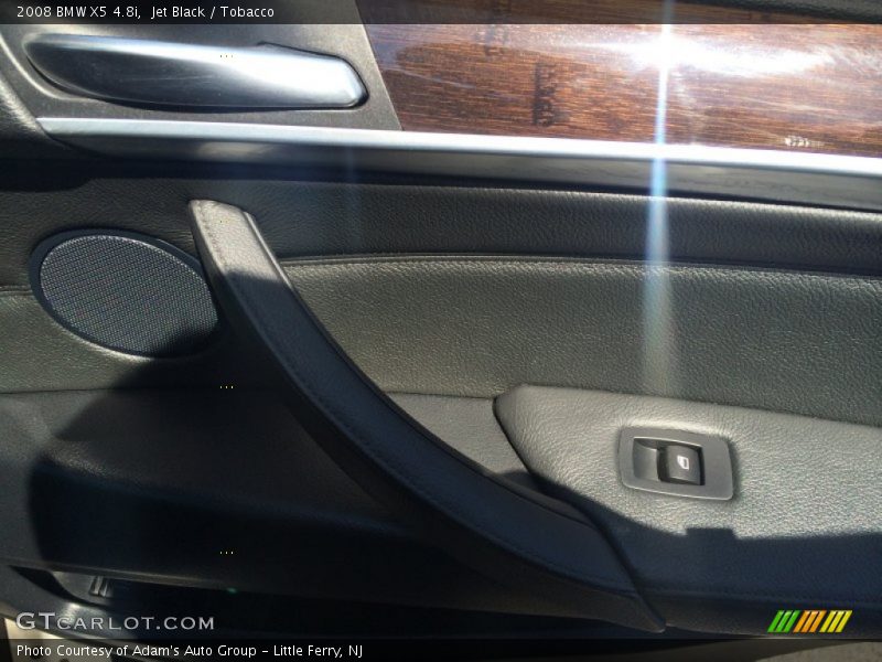 Jet Black / Tobacco 2008 BMW X5 4.8i