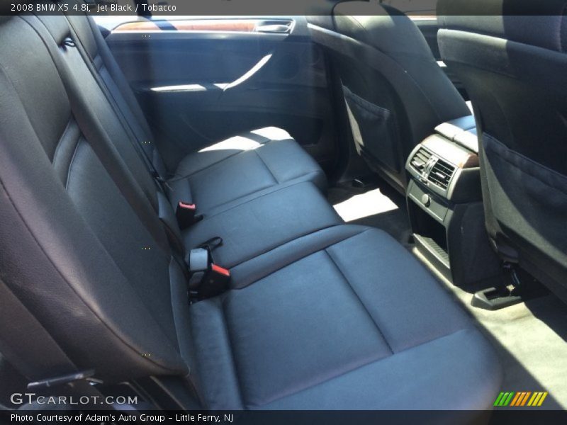 Jet Black / Tobacco 2008 BMW X5 4.8i