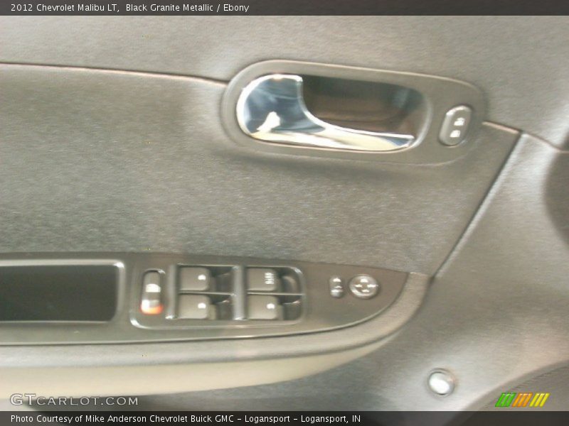 Black Granite Metallic / Ebony 2012 Chevrolet Malibu LT
