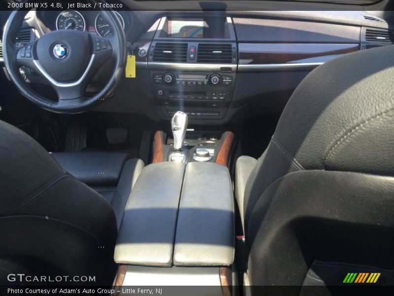 Jet Black / Tobacco 2008 BMW X5 4.8i