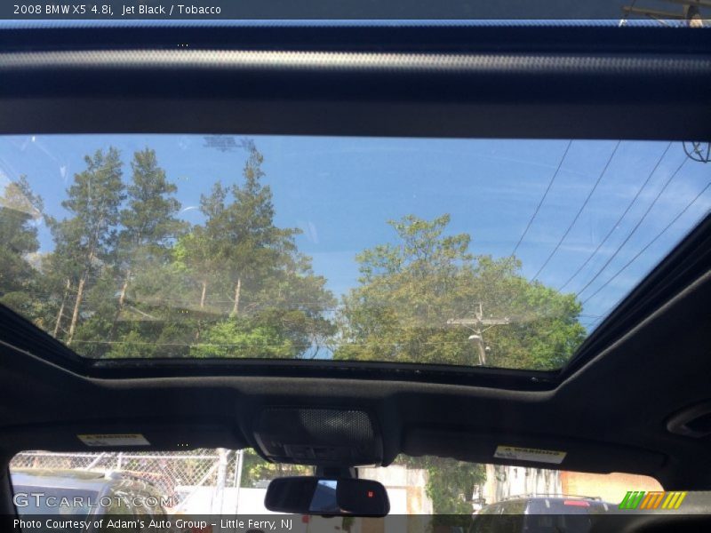 Jet Black / Tobacco 2008 BMW X5 4.8i