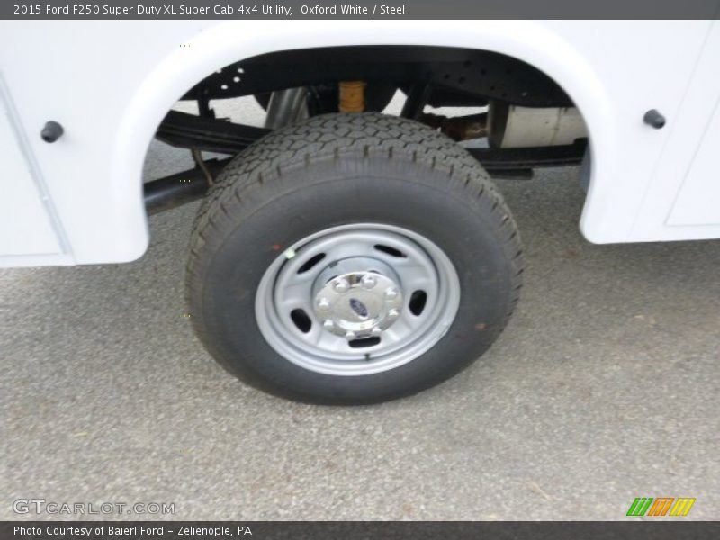 Oxford White / Steel 2015 Ford F250 Super Duty XL Super Cab 4x4 Utility