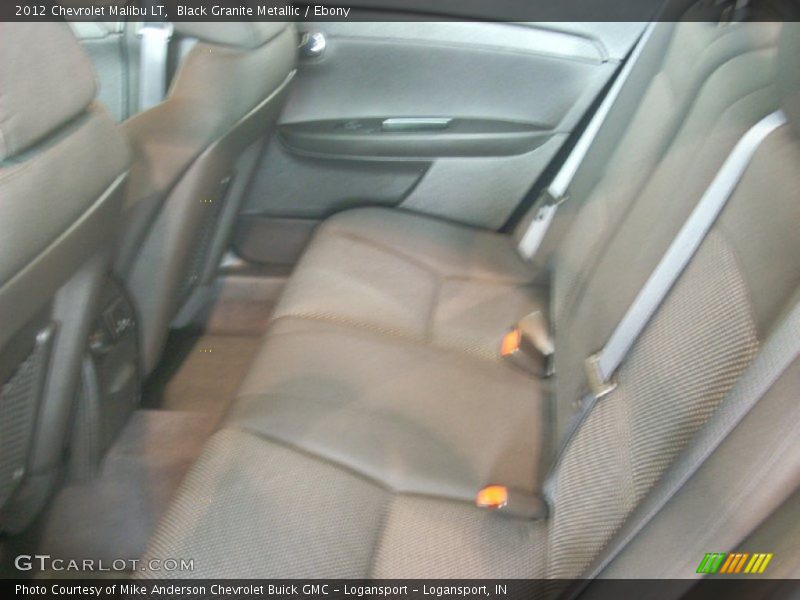 Black Granite Metallic / Ebony 2012 Chevrolet Malibu LT