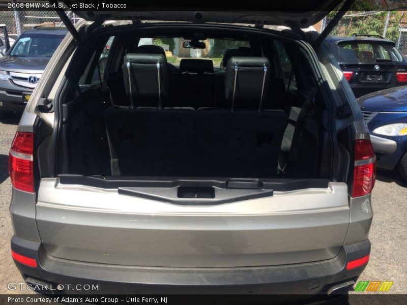 Jet Black / Tobacco 2008 BMW X5 4.8i