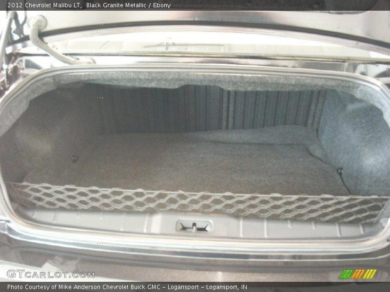 Black Granite Metallic / Ebony 2012 Chevrolet Malibu LT