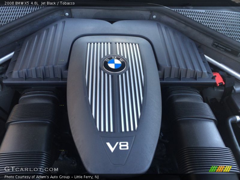 Jet Black / Tobacco 2008 BMW X5 4.8i
