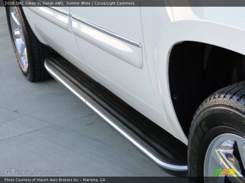 Summit White / Cocoa/Light Cashmere 2008 GMC Yukon XL Denali AWD