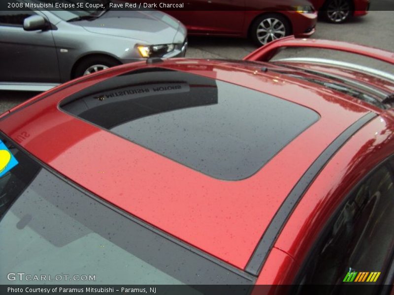 Rave Red / Dark Charcoal 2008 Mitsubishi Eclipse SE Coupe