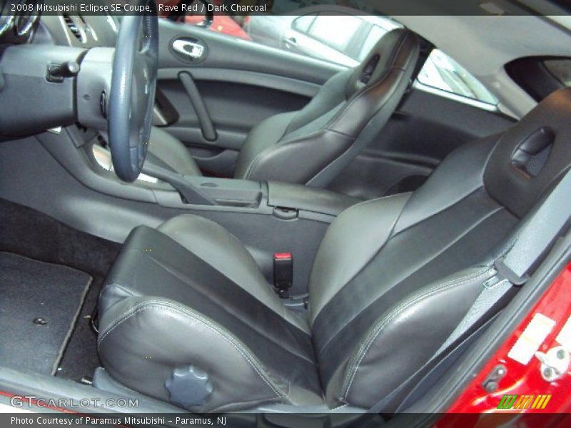 Rave Red / Dark Charcoal 2008 Mitsubishi Eclipse SE Coupe