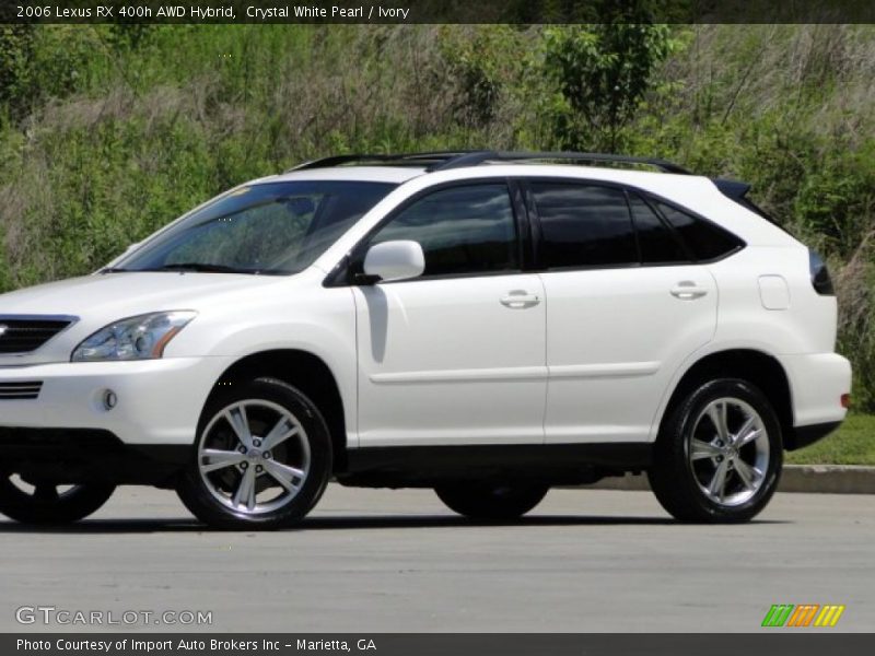 Crystal White Pearl / Ivory 2006 Lexus RX 400h AWD Hybrid