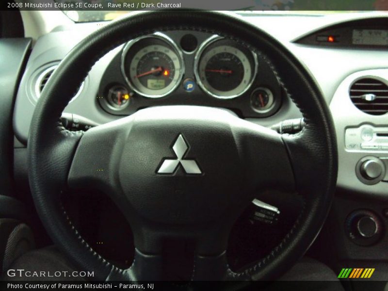 Rave Red / Dark Charcoal 2008 Mitsubishi Eclipse SE Coupe