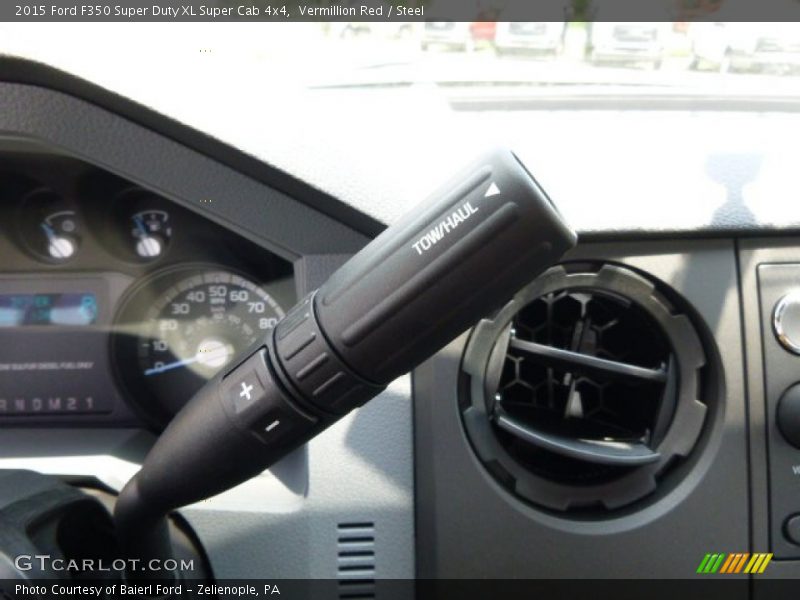 Vermillion Red / Steel 2015 Ford F350 Super Duty XL Super Cab 4x4