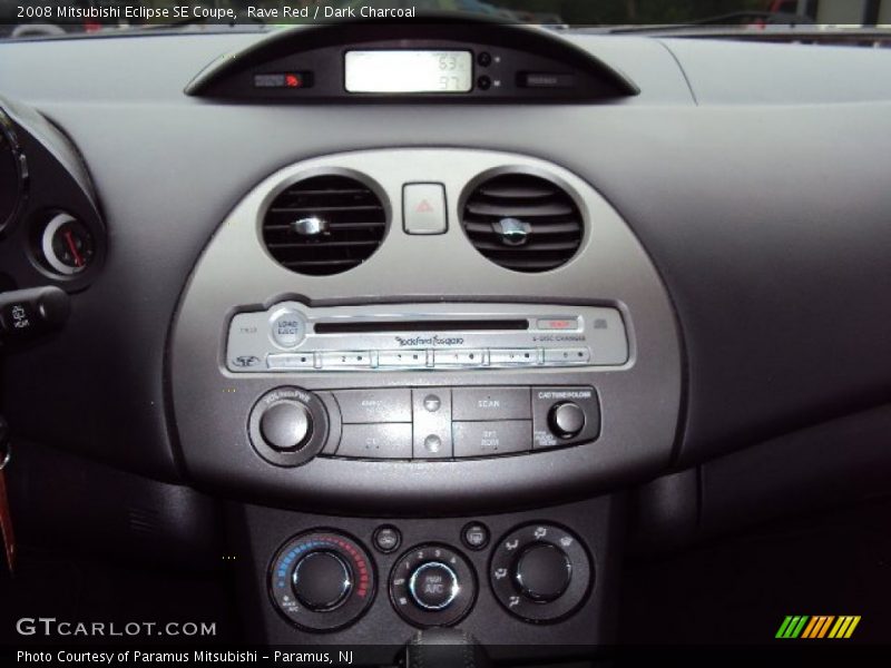 Rave Red / Dark Charcoal 2008 Mitsubishi Eclipse SE Coupe