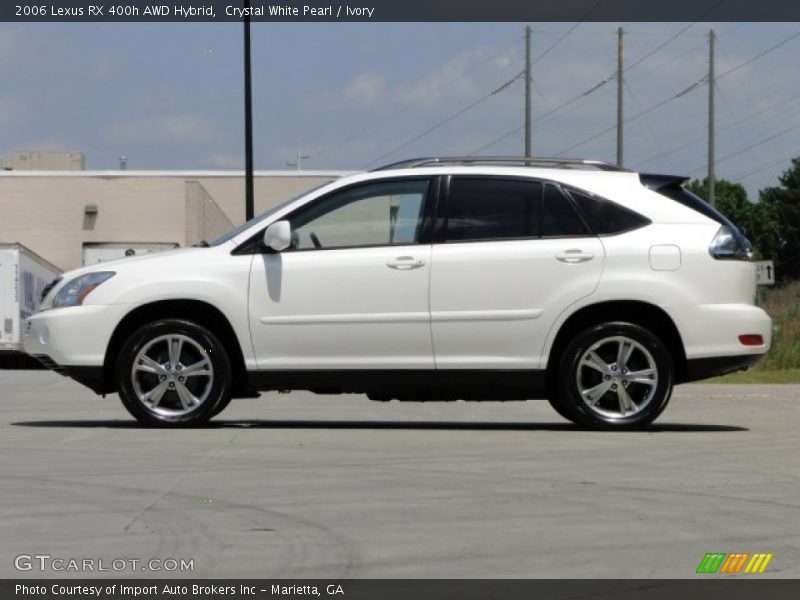 Crystal White Pearl / Ivory 2006 Lexus RX 400h AWD Hybrid