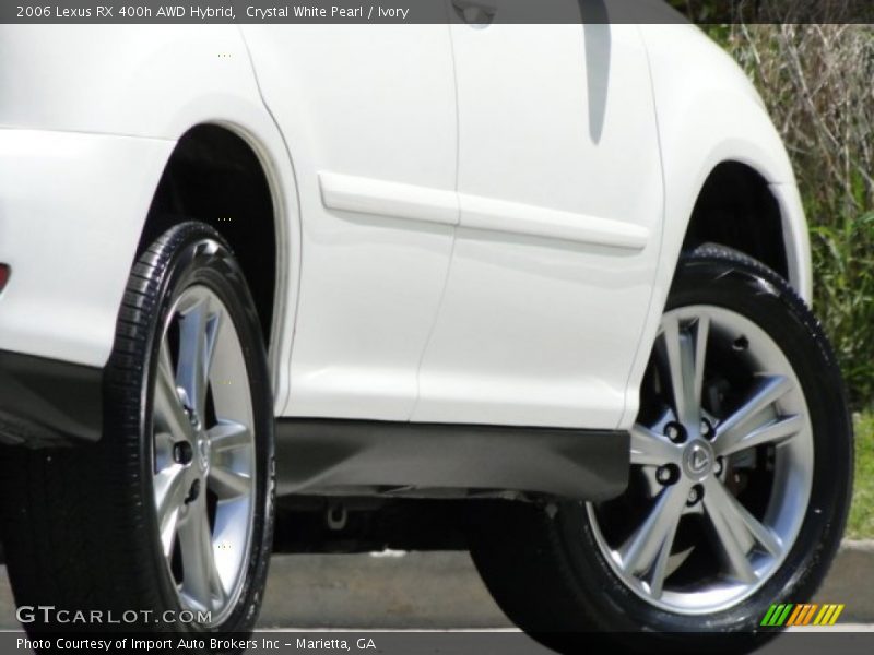 Crystal White Pearl / Ivory 2006 Lexus RX 400h AWD Hybrid