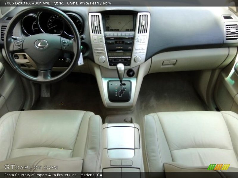 Crystal White Pearl / Ivory 2006 Lexus RX 400h AWD Hybrid